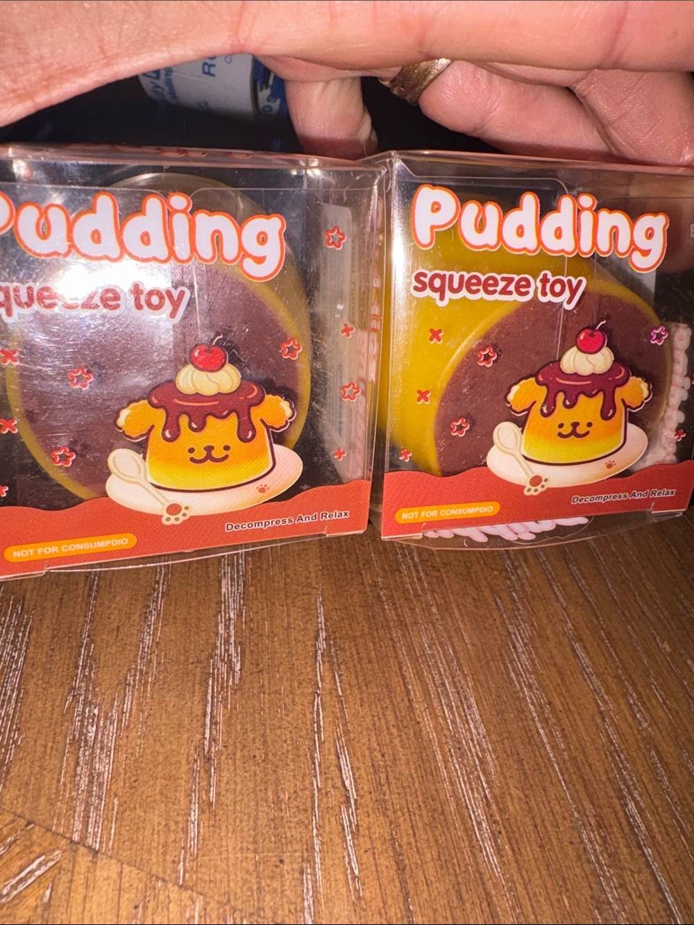 PUDDING SQUEEZE TOY- SQUISHY: ADULT/Kid3+ $4 firm - Picture 2 of 4